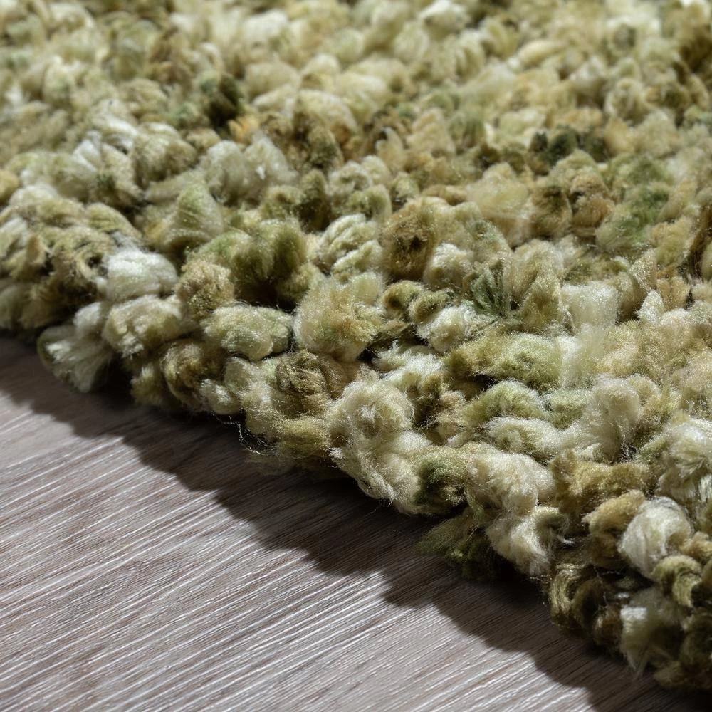 Dolce Plush Shag Aloe 9 ft. X 13 ft. Area Rug by Addison Rugs 4 Dolce Plush Shag Aloe 9 ft. X 13 ft. Area Rug by Addison Rugs - Image 2