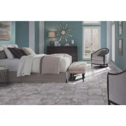 Ash Blended Slate 12 in. x 12 in. Peel and Stick Vinyl Tile (30 sq. ft. / case) by TrafficMaster 23 Ash Blended Slate 12 in. x 12 in. Peel and Stick Vinyl Tile (30 sq. ft. / case) by TrafficMaster -TrafficMaster || Addison Rugs Sales ash blended slate trafficmaster vinyl tile ss1213 44 1000