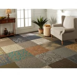 Versatile Assorted Residential/Commercial 24 in. x 24 Peel and Stick Carpet Tile (10 Tiles/Case) 40 sq. ft. by TrafficMaster 8 Versatile Assorted Residential/Commercial 24 in. x 24 Peel and Stick Carpet Tile (10 Tiles/Case) 40 sq. ft. by TrafficMaster -TrafficMaster || Addison Rugs Sales assorted trafficmaster carpet tile ncvt002 31 1000