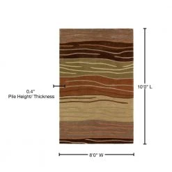 Ascot 306 Striped Autumn 8 ft. x 10 ft. Area Rug by Addison Rugs 14 Ascot 306 Striped Autumn 8 ft. x 10 ft. Area Rug by Addison Rugs -TrafficMaster || Addison Rugs Sales autumn addison rugs area rugs hdas306au8x10 76 1000