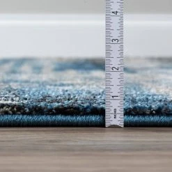 Harrison 6 Baltic 9 ft. 6 in. x 13 ft. 2 in. Area Rug by Addison Rugs -TrafficMaster || Addison Rugs Sales baltic blue addison rugs area rugs hdhr6ba10x13 1f 1000