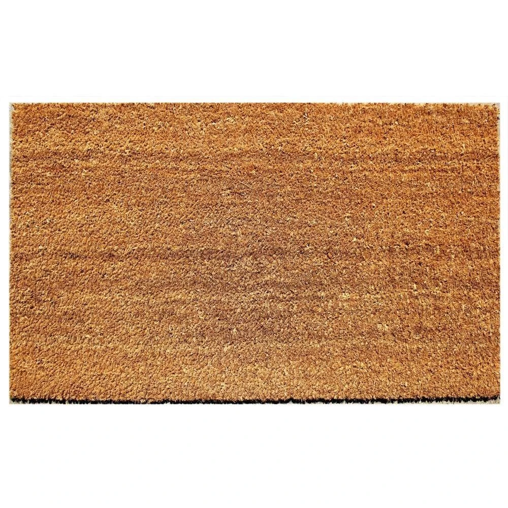 Beige 18 in. x 30 in. Coir and Vinyl Door Mat by TrafficMaster 3 Beige 18 in. x 30 in. Coir and Vinyl Door Mat by TrafficMaster