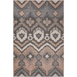 Modena Bison 5 ft. x 7 ft. 6 in. Ikat Area Rug by Addison Rugs