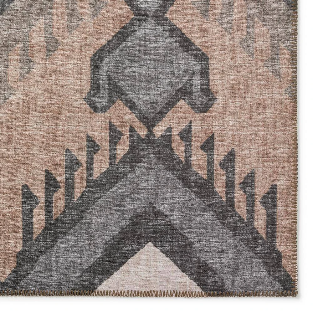 Modena Bison 5 ft. x 7 ft. 6 in. Ikat Area Rug by Addison Rugs 6 Modena Bison 5 ft. x 7 ft. 6 in. Ikat Area Rug by Addison Rugs - Image 4