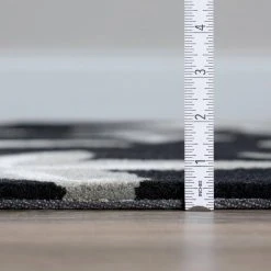 Cove 8 Starfish Black 3 ft. 6 in. x 5 ft. 6 in. Area Rug by Addison Rugs 22 Cove 8 Starfish Black 3 ft. 6 in. x 5 ft. 6 in. Area Rug by Addison Rugs -TrafficMaster || Addison Rugs Sales black addison rugs area rugs hdcv8bk4x6 1f 1000