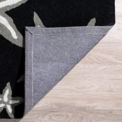 Cove 8 Starfish Black 3 ft. 6 in. x 5 ft. 6 in. Area Rug by Addison Rugs 18 Cove 8 Starfish Black 3 ft. 6 in. x 5 ft. 6 in. Area Rug by Addison Rugs -TrafficMaster || Addison Rugs Sales black addison rugs area rugs hdcv8bk4x6 66 1000