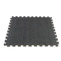 Black 25.2 in. x 25.2 in. x 0.68 in. Foam Shock Absorbing Gym Floor Tiles (4 Tiles/Pack) (17.64 sq. ft.) by TrafficMaster 14 Black 25.2 in. x 25.2 in. x 0.68 in. Foam Shock Absorbing Gym Floor Tiles (4 Tiles/Pack) (17.64 sq. ft.) by TrafficMaster -TrafficMaster || Addison Rugs Sales black fleck trafficmaster gym floor tiles 24182coplhd 40 1000
