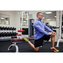 Black 25.2 in. x 25.2 in. x 0.68 in. Foam Shock Absorbing Gym Floor Tiles (4 Tiles/Pack) (17.64 sq. ft.) by TrafficMaster 18 Black 25.2 in. x 25.2 in. x 0.68 in. Foam Shock Absorbing Gym Floor Tiles (4 Tiles/Pack) (17.64 sq. ft.) by TrafficMaster -TrafficMaster || Addison Rugs Sales black fleck trafficmaster gym floor tiles 24182coplhd 44 1000