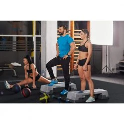 Black 25.2 in. x 25.2 in. x 0.68 in. Foam Shock Absorbing Gym Floor Tiles (4 Tiles/Pack) (17.64 sq. ft.) by TrafficMaster 20 Black 25.2 in. x 25.2 in. x 0.68 in. Foam Shock Absorbing Gym Floor Tiles (4 Tiles/Pack) (17.64 sq. ft.) by TrafficMaster -TrafficMaster || Addison Rugs Sales black fleck trafficmaster gym floor tiles 24182coplhd 76 1000