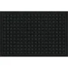 Black 24 in. x 36 in. Fiber and Rubber Commercial Door Mat by TrafficMaster -TrafficMaster || Addison Rugs Sales black trafficmaster commercial floor mats 60 885 1907 20000300 64 1000