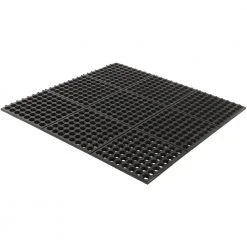 Black 36 in. x 36 in. Rubber Anti-Fatigue Comfort Mat by TrafficMaster 9 Black 36 in. x 36 in. Rubber Anti-Fatigue Comfort Mat by TrafficMaster -TrafficMaster || Addison Rugs Sales black trafficmaster commercial floor mats kftrm9191 1 4f 1000