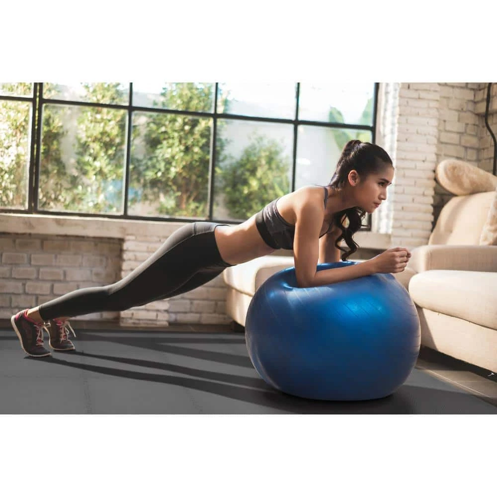 Black/Gray 24 in. x 24 in. x .52 in. Foam Dual Sided Impact Gym Floor Tiles (4 Tiles/Pack (16 sq. ft.) by TrafficMaster 7 Black/Gray 24 in. x 24 in. x .52 in. Foam Dual Sided Impact Gym Floor Tiles (4 Tiles/Pack (16 sq. ft.) by TrafficMaster - Image 5