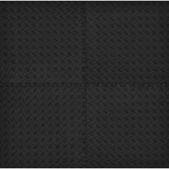 Black 24 in. W x 24 in. L x 0.47 in. Foam Interlocking Gym Floor Tiles (6 Tiles/Pack) (24 sq. ft.) by TrafficMaster 17 Black 24 in. W x 24 in. L x 0.47 in. Foam Interlocking Gym Floor Tiles (6 Tiles/Pack) (24 sq. ft.) by TrafficMaster -TrafficMaster || Addison Rugs Sales black trafficmaster gym floor tiles 24224dphd 66 1000