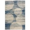 Ankara 17 Indigo Blue 8 Ft. x 10 Ft. Dancing Circles Area Rug by Addison Rugs -TrafficMaster || Addison Rugs Sales blue addison rugs area rugs hdan17in8x10 64 1000