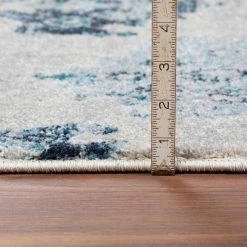 Provincial 11 Blue 3 ft. 3 in. x 5 ft. 3 in. French Damask Area Rug by Addison Rugs -TrafficMaster || Addison Rugs Sales blue addison rugs area rugs hdpc11bl3x5 1f 1000