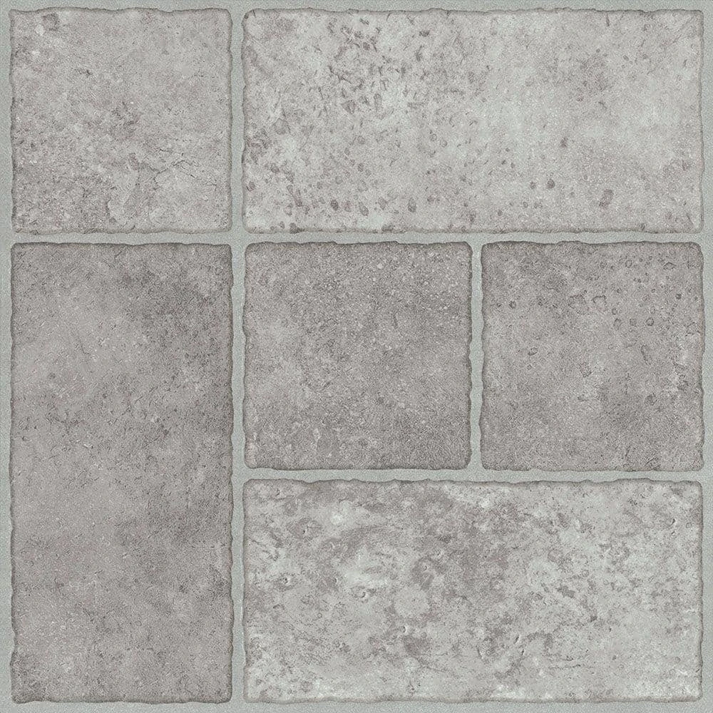Bodden Bay 12 in. x 12 in. Grey Peel and Stick Vinyl Tile (30 sq. ft. / case) by TrafficMaster 3 Bodden Bay 12 in. x 12 in. Grey Peel and Stick Vinyl Tile (30 sq. ft. / case) by TrafficMaster