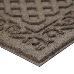 Brown 18 in. x 30 in. Door Mat by TrafficMaster -TrafficMaster || Addison Rugs Sales brown trafficmaster door mats 60 883 1403 01800030 40 1000