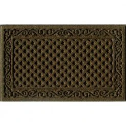 Brown 18 in. x 30 in. Door Mat by TrafficMaster