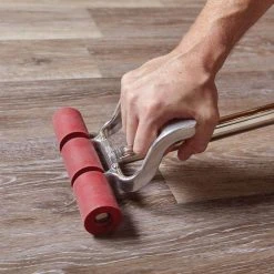 6 in. W Brushed Oak Taupe GripStrip Luxury Vinyl Plank Flooring (24 sq. ft./case) by TrafficMaster -TrafficMaster || Addison Rugs Sales brushed oak taupe trafficmaster vinyl plank flooring 95311 d4 1000