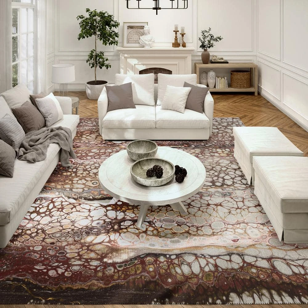 Copeland Canyon 3 ft. x 5 ft. Abstract Area Rug by Addison Rugs 10 Copeland Canyon 3 ft. x 5 ft. Abstract Area Rug by Addison Rugs - Image 8