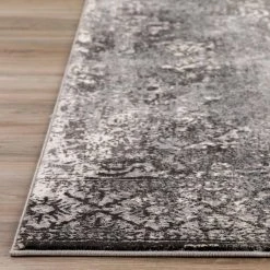 Apollo 7 Carbon 2 ft. 3 in. x 7 ft. 5 in. Distressed Patterned Indoor Runner Rug by Addison Rugs -TrafficMaster || Addison Rugs Sales carbon addison rugs area rugs hdap7ca2x7 44 1000