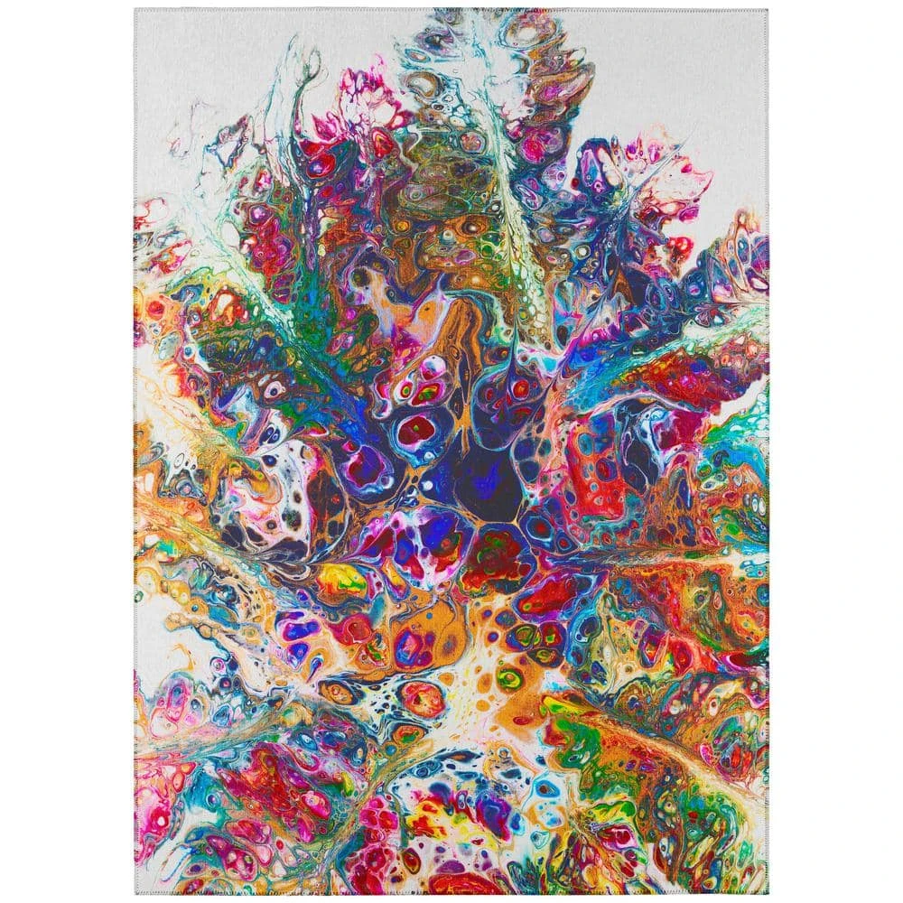 Copeland Carnival 8 ft. x 10 ft. Abstract Area Rug by Addison Rugs 3 Copeland Carnival 8 ft. x 10 ft. Abstract Area Rug by Addison Rugs