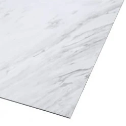 Carrara Marble 12 in. x 12 in. Peel and Stick Vinyl Tile (30 sq. ft. / case) by TrafficMaster -TrafficMaster || Addison Rugs Sales carrara marble trafficmaster vinyl tile ss1212 77 1000 1