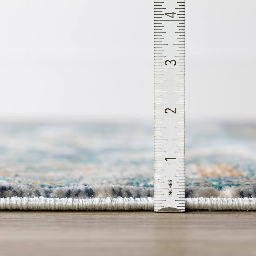 Gentry 22 Charcoal 1 Ft. 8 In. x 2 Ft. 6 In. Southwest Accent Rug by Addison Rugs 9 Gentry 22 Charcoal 1 Ft. 8 In. x 2 Ft. 6 In. Southwest Accent Rug by Addison Rugs - Image 7