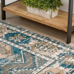 Gentry 22 Charcoal 1 Ft. 8 In. x 2 Ft. 6 In. Southwest Accent Rug by Addison Rugs 15 Gentry 22 Charcoal 1 Ft. 8 In. x 2 Ft. 6 In. Southwest Accent Rug by Addison Rugs -TrafficMaster || Addison Rugs Sales charcoal addison rugs area rugs hdge22ch20x30 40 1000
