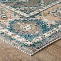 Gentry 22 Charcoal 1 Ft. 8 In. x 2 Ft. 6 In. Southwest Accent Rug by Addison Rugs 18 Gentry 22 Charcoal 1 Ft. 8 In. x 2 Ft. 6 In. Southwest Accent Rug by Addison Rugs -TrafficMaster || Addison Rugs Sales charcoal addison rugs area rugs hdge22ch20x30 4f 1000