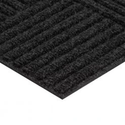 Black Residential 18 in. x 18 Peel and Stick Carpet Tile (8 Tiles/Case)18 sq. ft. by TrafficMaster -TrafficMaster || Addison Rugs Sales charcoal trafficmaster carpet tile 60677600018x18 c3 1000