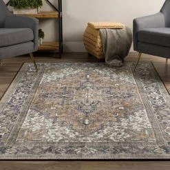 Athena 3 Chocolate 7 ft. 10 in. x 9 ft. 10 in. Area Rug by Addison Rugs 13 Athena 3 Chocolate 7 ft. 10 in. x 9 ft. 10 in. Area Rug by Addison Rugs -TrafficMaster || Addison Rugs Sales chocolate addison rugs area rugs hdat3ch8x10 31 1000