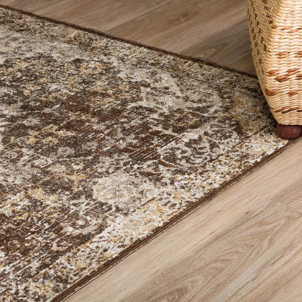 Fergus 1 Chocolate 9 ft. 4 in. x 13 ft. 2 in. Area Rug by Addison Rugs 5 Fergus 1 Chocolate 9 ft. 4 in. x 13 ft. 2 in. Area Rug by Addison Rugs - Image 3