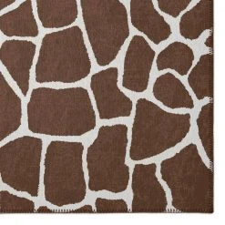 Kruger Chocolate 8 ft. x 10 ft. Animal Print Area Rug by Addison Rugs 11 Kruger Chocolate 8 ft. x 10 ft. Animal Print Area Rug by Addison Rugs -TrafficMaster || Addison Rugs Sales chocolate addison rugs area rugs hdkr4ch8x10 c3 1000