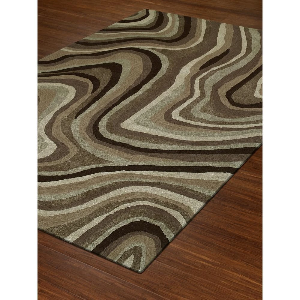 Nero 42 Abstract Geode Chocolate 8 ft. x 10 ft. Area Rug by Addison Rugs 3 Nero 42 Abstract Geode Chocolate 8 ft. x 10 ft. Area Rug by Addison Rugs