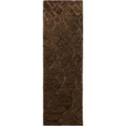 Webster 1 Chocolate 2 ft. 3 in. x 7 ft. 6 in. Runner Rug by Addison Rugs
