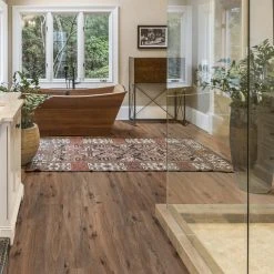 Edwards Oak 5.98 in. W Rigid Core Click Lock Luxury Vinyl Plank Flooring (23.95 sq. ft./case) by TrafficMaster 13 Edwards Oak 5.98 in. W Rigid Core Click Lock Luxury Vinyl Plank Flooring (23.95 sq. ft./case) by TrafficMaster -TrafficMaster || Addison Rugs Sales edwards oak trafficmaster vinyl plank flooring vtrhddevoak6x36 c3 1000