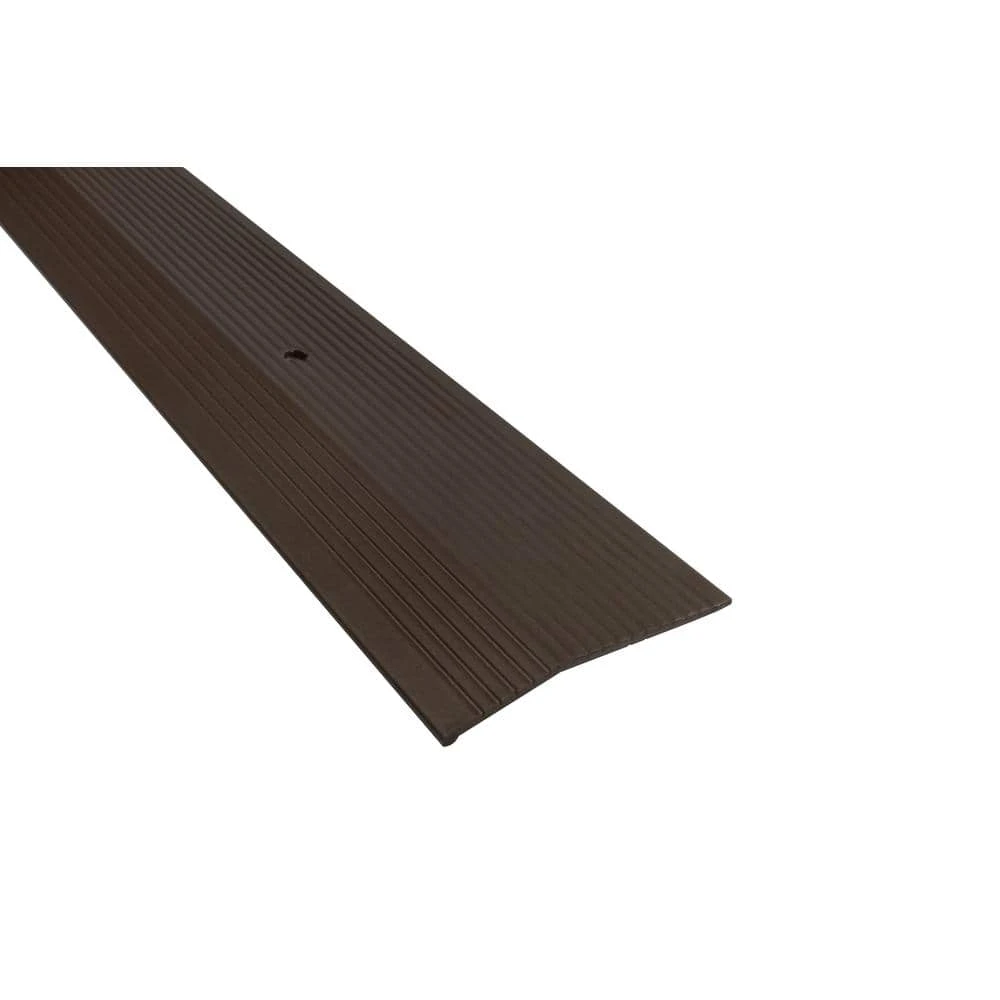 Forest Brown 2 in. x 36 in. Fluted Carpet Trim by TrafficMaster 2 Forest Brown 2 in. x 36 in. Fluted Carpet Trim by TrafficMaster