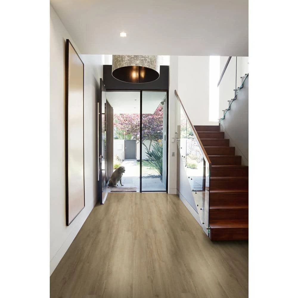 French Oak 5.95 in W Rigid Core Luxury Vinyl Plank Flooring (23.95 sq. ft./case) by TrafficMaster 10 French Oak 5.95 in W Rigid Core Luxury Vinyl Plank Flooring (23.95 sq. ft./case) by TrafficMaster - Image 8