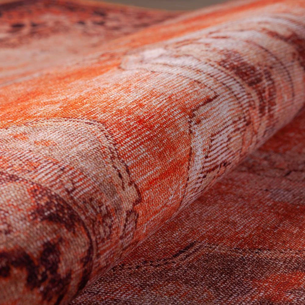 Athena 1 Ginger 7 ft. 10 in. x 9 ft. 10 in. Area Rug by Addison Rugs 6 Athena 1 Ginger 7 ft. 10 in. x 9 ft. 10 in. Area Rug by Addison Rugs - Image 4