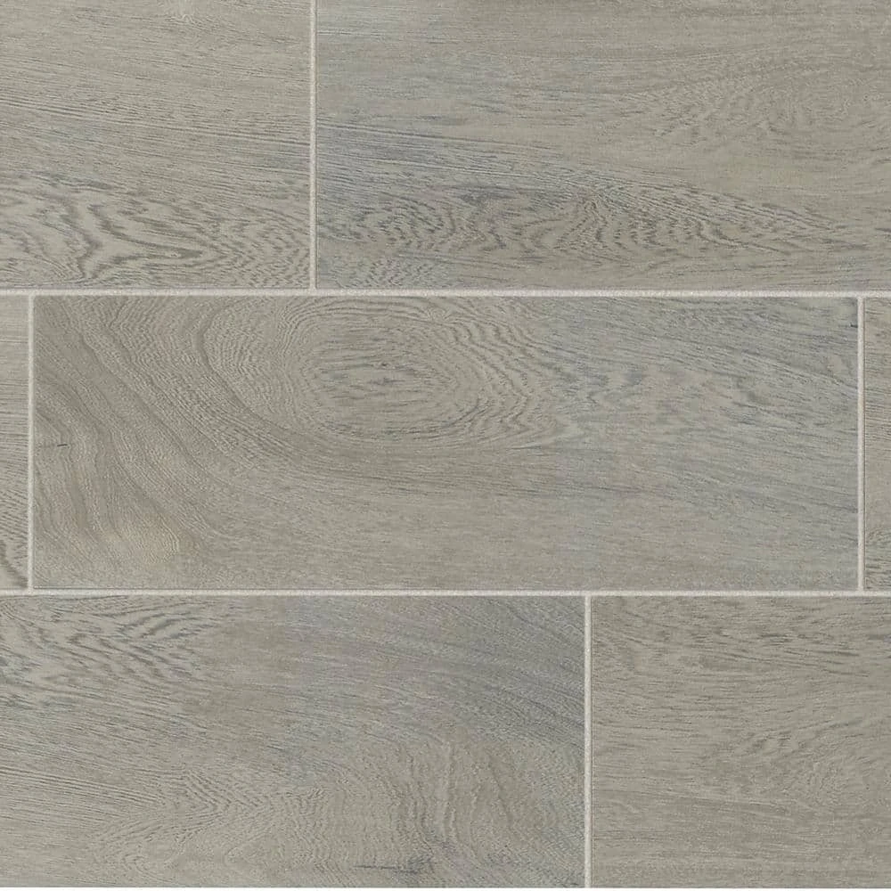 Glenwood Fog 7 in. x 20 in. Ceramic Floor and Wall Tile (10.89 sq. ft. / case) by TrafficMaster 3 Glenwood Fog 7 in. x 20 in. Ceramic Floor and Wall Tile (10.89 sq. ft. / case) by TrafficMaster