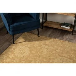 Delano 1 Goldenrod 8 ft. x 10 ft. Area Rug by Addison Rugs -TrafficMaster || Addison Rugs Sales goldenrod addison rugs area rugs hddl1gr8x10 1d 1000
