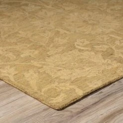 Delano 1 Goldenrod 8 ft. x 10 ft. Area Rug by Addison Rugs -TrafficMaster || Addison Rugs Sales goldenrod addison rugs area rugs hddl1gr8x10 4f 1000