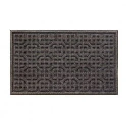 Gray Texture 18 in. x 30 in. Door Mat by TrafficMaster