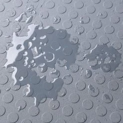 Gray Raised Coin 18 in. x 18 in. x 3.1 mm Rubber Interlocking Modular Flooring Tiles, 6-Pack (13.5 sq. ft.) by TrafficMaster 20 Gray Raised Coin 18 in. x 18 in. x 3.1 mm Rubber Interlocking Modular Flooring Tiles, 6-Pack (13.5 sq. ft.) by TrafficMaster -TrafficMaster || Addison Rugs Sales gray raised coin trafficmaster gym floor tiles 11grn 532 18x18 76 1000