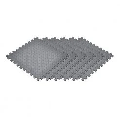 Gray 24 in. W x 24 in. L x 0.47 in. T Foam Interlocking Gym Floor Tiles (6 Tiles/Pack) (24 sq. ft.) by TrafficMaster 15 Gray 24 in. W x 24 in. L x 0.47 in. T Foam Interlocking Gym Floor Tiles (6 Tiles/Pack) (24 sq. ft.) by TrafficMaster -TrafficMaster || Addison Rugs Sales gray trafficmaster gym floor tiles 24228dphd 40 1000