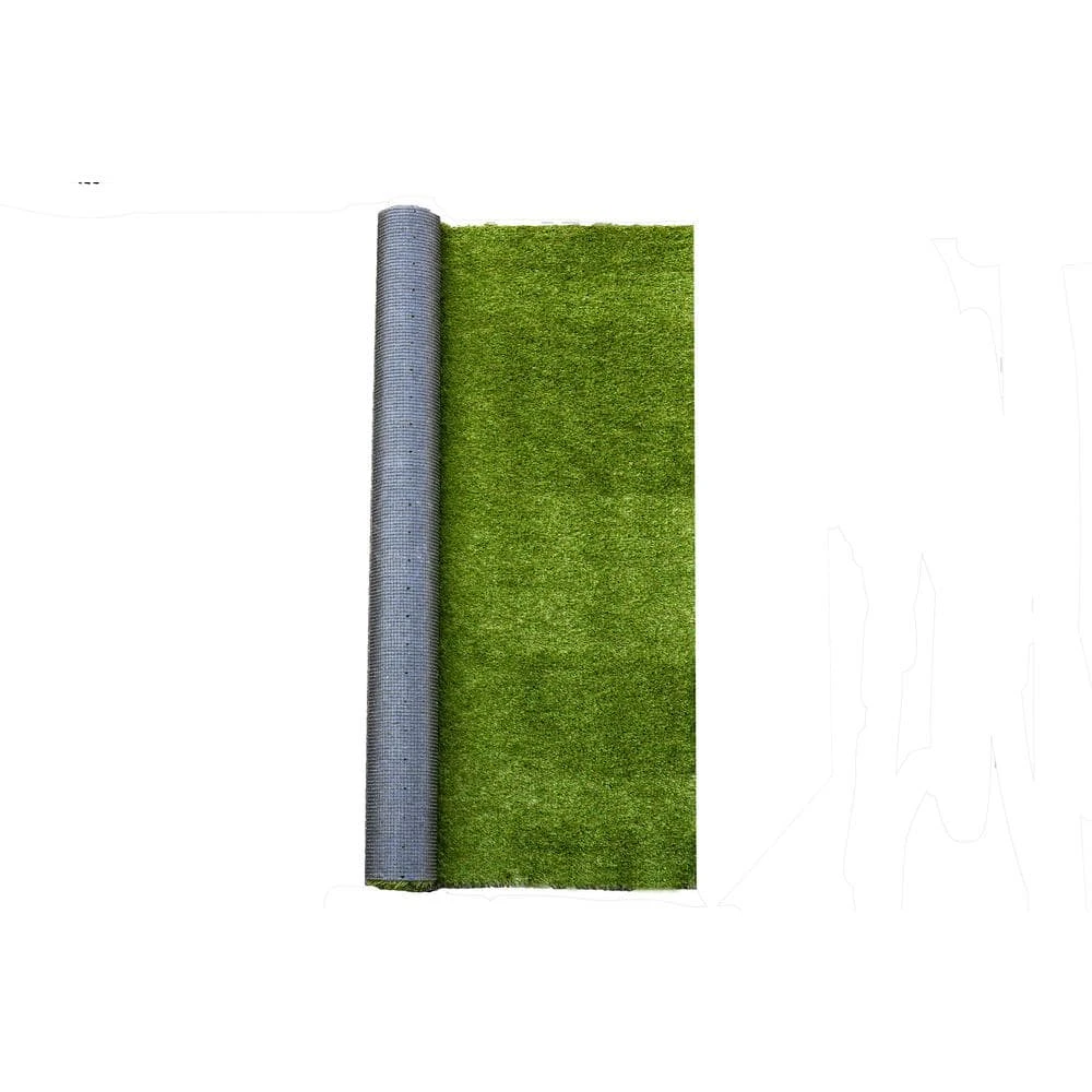 Landscape 7.5 ft. x 13 ft. Green Artificial Grass Rug by TrafficMaster 9 Landscape 7.5 ft. x 13 ft. Green Artificial Grass Rug by TrafficMaster - Image 7