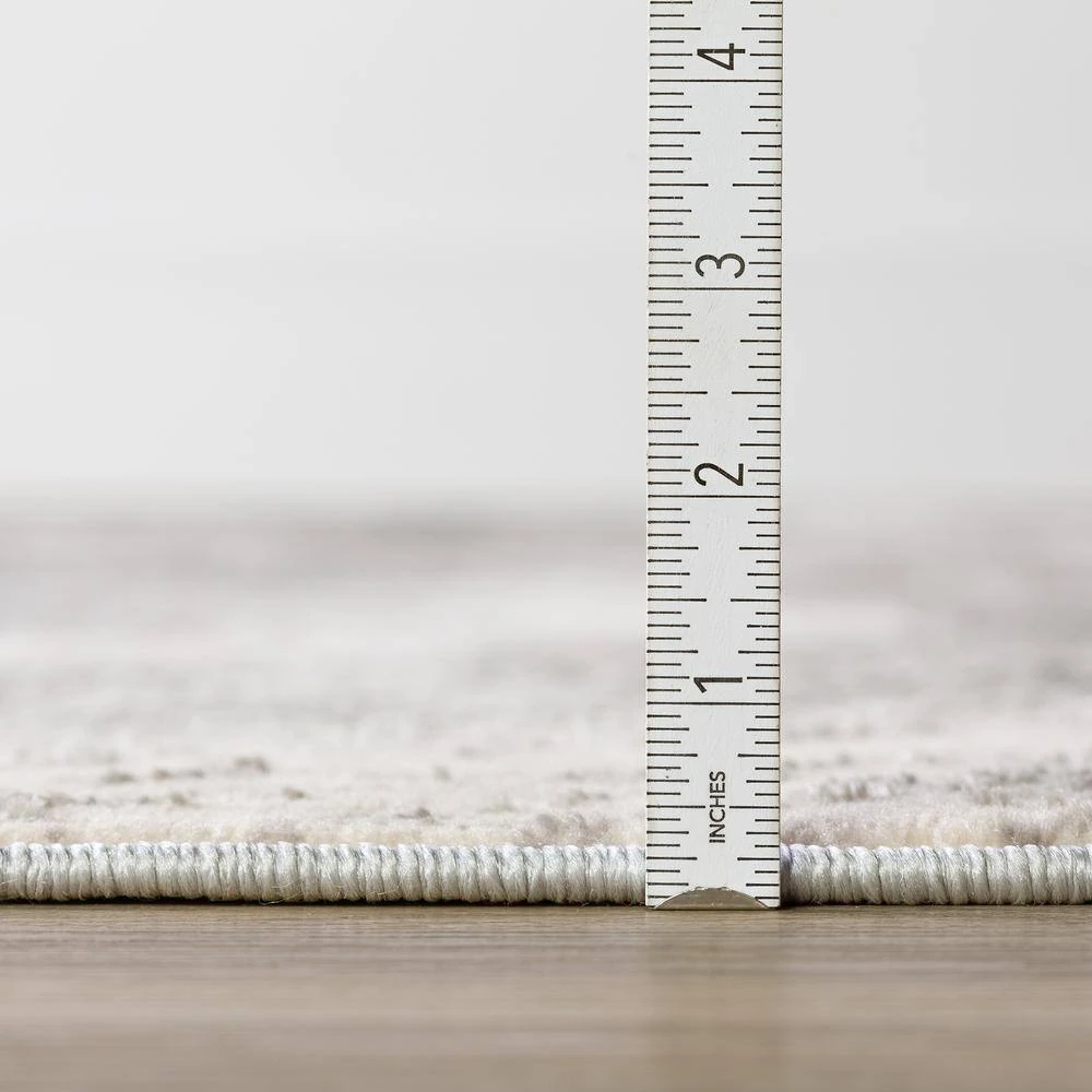 Gentry 17 Grey 8 Ft. x 10 Ft. Abstract Watercolor Area Rug by Addison Rugs 9 Gentry 17 Grey 8 Ft. x 10 Ft. Abstract Watercolor Area Rug by Addison Rugs - Image 7