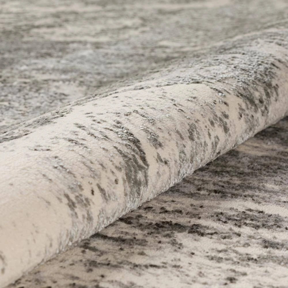 Gentry 17 Grey 8 Ft. x 10 Ft. Abstract Watercolor Area Rug by Addison Rugs 10 Gentry 17 Grey 8 Ft. x 10 Ft. Abstract Watercolor Area Rug by Addison Rugs - Image 8