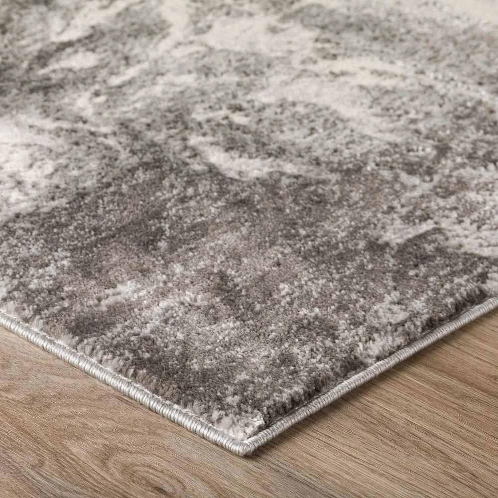 Gentry 17 Grey 8 Ft. x 10 Ft. Abstract Watercolor Area Rug by Addison Rugs 8 Gentry 17 Grey 8 Ft. x 10 Ft. Abstract Watercolor Area Rug by Addison Rugs - Image 6